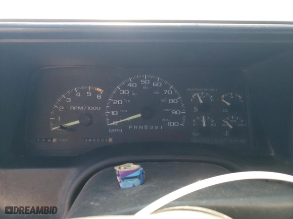 1996 GMC Yukon with VIN 1GKEK13R1TJ750705, listed as a Copart auction lot 76251474 with 245,084 mi miles and Salvage Title. Bid and sale history available at carsss.com. Image 9.