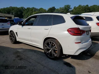 2020 BMW X3 M Competition with VIN 5YMTS0C00L9B87978, listed as a Copart auction lot 66391204 with 49,431 mi miles and Salvage Title. Bid and sale history available at carsss.com. Image 2.