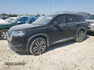 2022 Nissan Pathfinder Platinum z VIN 5N1DR3DH7NC271695, wystawiony jako Copart lot #42127605 z przebiegiem Nie podano mil oraz Szkoda całkowita • Salvage title. Historia ofert i sprzedaży dostępna na DreamBid. Obrazek 1.