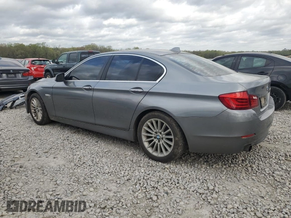 2011 BMW 5 Series 535i xDrive with VIN WBAFU7C57BDU55063, listed as a Copart auction lot 51517445 with 271,467 mi miles and Salvage Title. Bid and sale history available at carsss.com. Image 2.