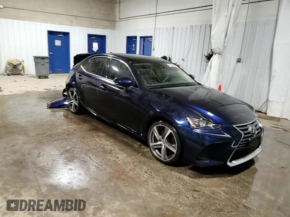 2017 Lexus IS with VIN JTHCM1D27H5023338, listed as a Copart auction lot 49702305 with 45,866 mi miles and Salvage Title. Bid and sale history available at carsss.com. Image 13.