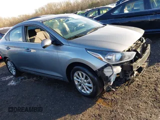2022 Hyundai Accent SE with VIN 3KPC24A60NE158127, listed as a IAAI auction lot 41257166 with 46,358 mi miles. Bid and sale history available at carsss.com. Image 1.