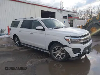 2023 Ford Expedition Max Limited with VIN 1FMJK1K83PEA50648, listed as a IAAI auction lot 41396774 with 50,737 mi miles and . Bid and sale history available at DreamBid. Image 1.