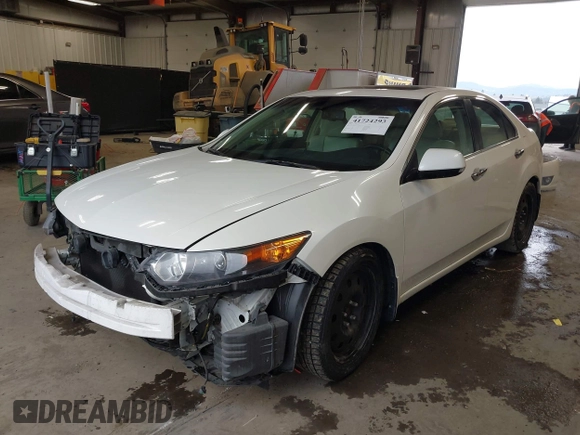 2010 Acura TSX with VIN JH4CU2F61AC043558, listed as a IAAI auction lot 41724293 with 82,036 mi miles. Bid and sale history available at carsss.com. Image 2.