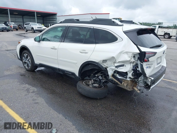 2021 Subaru Outback Touring with VIN 4S4BTAPC6M3186715, listed as a IAAI auction lot 42429816 with 28,784 mi miles and . Bid and sale history available at DreamBid. Image 3.