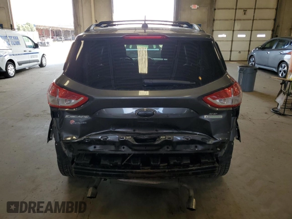 2015 Ford Escape SE with VIN 1FMCU0GX9FUB43465, listed as a Copart auction lot 53802985 with 93,817 mi miles and Salvage Title. Bid and sale history available at carsss.com. Image 6.