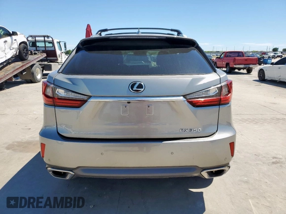 2017 Lexus RX 350 z VIN 2T2BZMCA8HC085824, wystawiony jako Copart lot #57878145 z przebiegiem 60 264 mil mil oraz Szkoda całkowita • Salvage title. Historia ofert i sprzedaży dostępna na DreamBid. Obrazek 6.