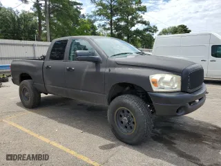 2007 Dodge Ram 2500 Laramie with VIN 1D7KS28A87J596108, listed as a Copart auction lot 56810764 with 237,398 mi miles and Salvage Title. Bid and sale history available at carsss.com. Image 4.
