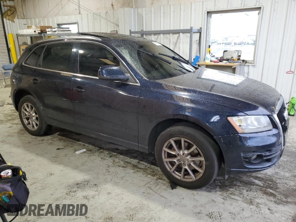 2010 Audi Q5 Premium with VIN WA1CKAFP6AA078600, listed as a Copart auction lot 84750464 with 90,347 mi miles and Salvage title. Bid and sale history available at DreamBid. Image 4.