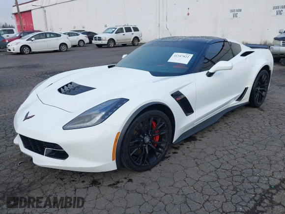 2015 Chevrolet Corvette Z06 3LZ with VIN 1G1YU2D64F5603779, listed as a IAAI auction lot 41347822 with 38,845 mi miles. Bid and sale history available at carsss.com. Image 17.