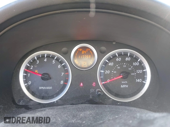 2012 Nissan Sentra S with VIN 3N1AB6AP4CL695980, listed as a IAAI auction lot 41733972 with 117,759 mi miles and . Bid and sale history available at DreamBid. Image 7.