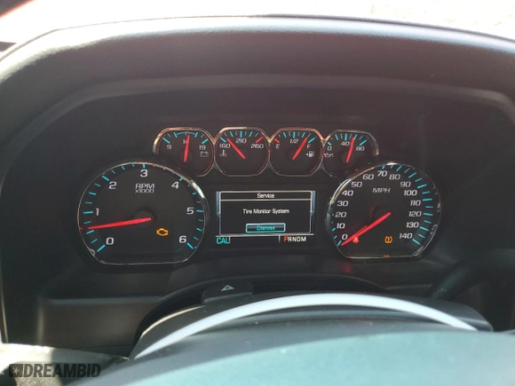 2015 Chevrolet Silverado 1500 LTZ with VIN 3GCUKSEC5FG153410, listed as a Copart auction lot 62053294 with 215,180 mi miles and Salvage Title. Bid and sale history available at carsss.com. Image 9.