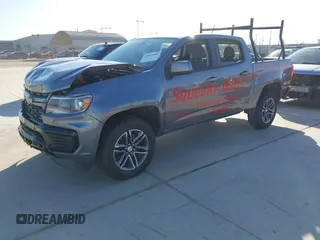 2021 Chevrolet Colorado 2WD Work Truck z VIN 1GCGSBEA4M1109275, wystawiony jako IAAI lot #41881866 z przebiegiem 62 077 mil mil oraz . Historia ofert i sprzedaży dostępna na DreamBid. Obrazek 19.