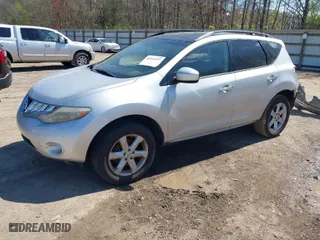 2010 Nissan Murano S with VIN JN8AZ1MU5AW008725, listed as a IAAI auction lot 41892497 with 215,546 mi miles. Bid and sale history available at carsss.com. Image 2.