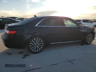 2018 Lincoln Continental Select with VIN 1LN6L9SK7J5603693, listed as a Copart auction lot 89057665 with 89,585 mi miles and Clean Title. Bid and sale history available at carsss.com. Image 3.