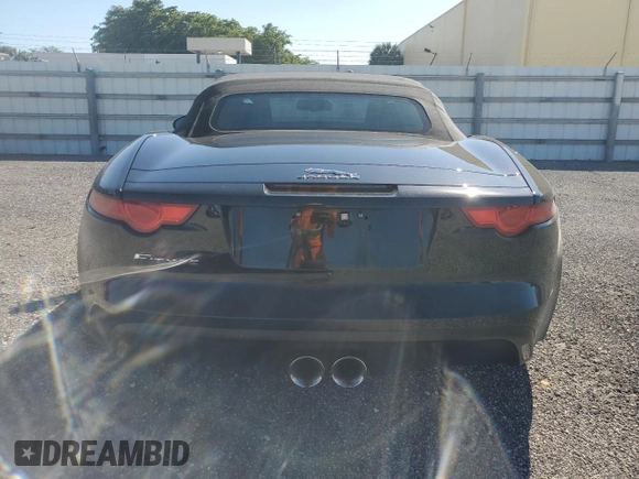 2015 Jaguar F-Type V6 with VIN SAJWA6E74F8K15229, listed as a Copart auction lot 73109184 with 62,245 mi miles and Salvage Title. Bid and sale history available at DreamBid. Image 6.