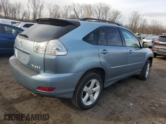 2005 Lexus RX 330 with VIN 2T2HA31U85C045926, listed as a Copart auction lot 50395585 with 187,071 mi miles and Salvage Title. Bid and sale history available at carsss.com. Image 3.
