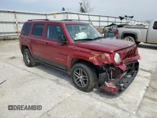 2015 Jeep Patriot Sport with VIN 1C4NJRBB0FD206507, listed as a Copart auction lot 53102775 with 170,092 mi miles and Salvage title. Bid and sale history available at DreamBid. Image 4.
