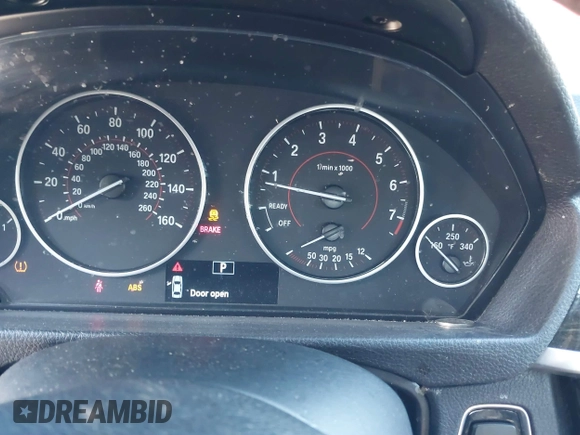 2016 BMW 3 Series 328i xDrive with VIN WBA8E3G5XGNT80417, listed as a IAAI auction lot 40746432 with 97,360 mi miles. Bid and sale history available at carsss.com. Image 15.