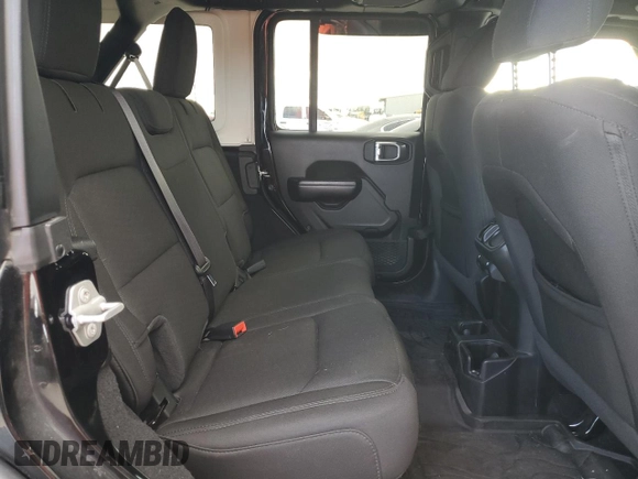 2020 Jeep Wrangler Unlimited Willys with VIN 1C4HJXDG7LW234492, listed as a Copart auction lot 85474054 with 90,897 mi miles and Non repairable. Bid and sale history available at DreamBid. Image 10.