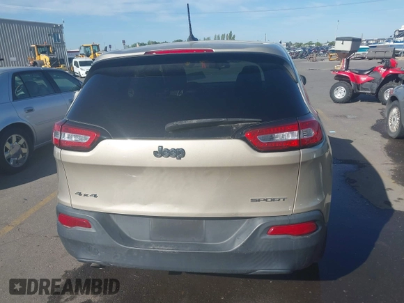2015 Jeep Cherokee Sport с VIN 1C4PJMAB9FW520075, выставлен на аукционе IAAI как лот 42369985 с пробегом 127 788 миль миль и . История ставок и продаж доступна на DreamBid. Изображение 16.