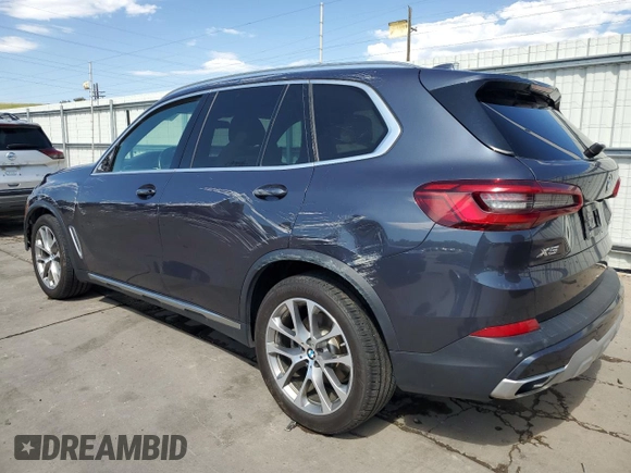 2020 BMW X5 xDrive40i with VIN 5UXCR6C06LLL75359, listed as a Copart auction lot 60897885 with 66,631 mi miles and Salvage title. Bid and sale history available at DreamBid. Image 2.