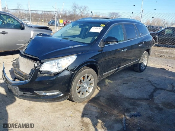 2017 Buick Enclave Convenience with VIN 5GAKRAKD7HJ326289, listed as a IAAI auction lot 41764625 with 119,514 mi miles. Bid and sale history available at carsss.com. Image 2.