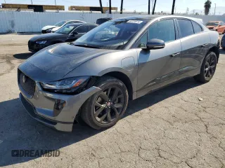 2020 Jaguar I-Pace SE with VIN SADHC2S18L1F87968, listed as a Copart auction lot 66728514 with 63,267 mi miles and Salvage Title. Bid and sale history available at DreamBid. Image 1.