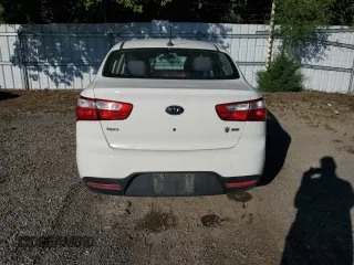 2012 Kia Rio LX with VIN KNADM4A33C6042683, listed as a Copart auction lot 68713644 with 0 mi miles and Clean Title. Bid and sale history available at carsss.com. Image 6.