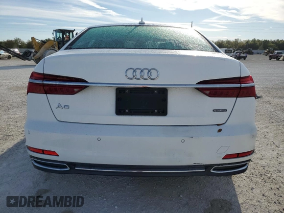 2021 Audi A6 Premium Plus with VIN WAUE8AF24MN031836, listed as a Copart auction lot 48122435 with 9,751 mi miles and Non Repairable. Bid and sale history available at carsss.com. Image 6.