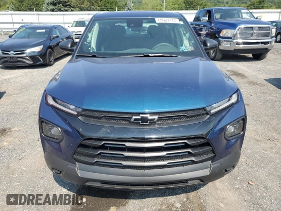 2021 Chevrolet TrailBlazer LS with VIN KL79MNSL4MB123663, listed as a Copart auction lot 69969144 with 30,519 mi miles and Salvage Title. Bid and sale history available at DreamBid. Image 5.