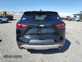 2020 Chevrolet Blazer LT with VIN 3GNKBCRS4LS606396, listed as a Copart auction lot 50106225 with 45,299 mi miles and Salvage title. Bid and sale history available at DreamBid. Image 6.