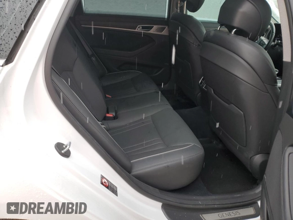 2020 Genesis G80 3.8L with VIN KMTFN4JE9LU334944, listed as a Copart auction lot 79417264 with 47,384 mi miles and Salvage Title. Bid and sale history available at DreamBid. Image 11.