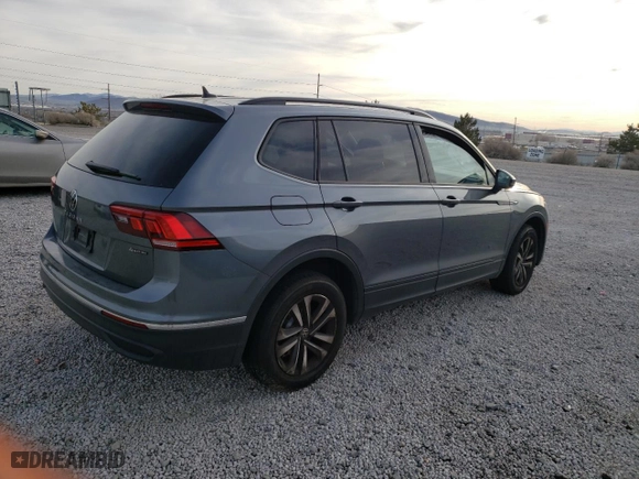 2022 Volkswagen Tiguan S with VIN 3VV0B7AX2NM038768, listed as a Copart auction lot 48081425 with 77,065 mi miles and Salvage Title. Bid and sale history available at carsss.com. Image 3.