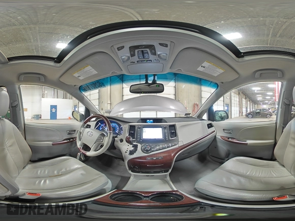 2011 Toyota Sienna XLE AAS with VIN 5TDYK3DCXBS028505, listed as a Copart auction lot 52927885 with 240,646 mi miles and Salvage Title. Bid and sale history available at DreamBid. Image 14.