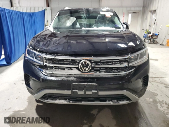 2022 Volkswagen Atlas 3.6L V6 SE w/Technology with VIN 1V2KR2CA1NC554876, listed as a Copart auction lot 44112265 with 46,958 mi miles and Salvage Title. Bid and sale history available at carsss.com. Image 5.