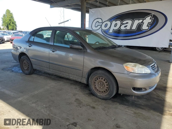 2008 Toyota Corolla CE with VIN 1NXBR32E48Z000141, listed as a Copart auction lot 54988675 with 209,158 mi miles and Clean Title. Bid and sale history available at DreamBid. Image 4.