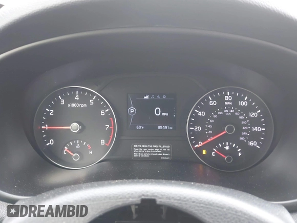 2018 Kia Sportage LX with VIN KNDPMCAC5J7419709, listed as a IAAI auction lot 41230791 with 85,491 mi miles. Bid and sale history available at carsss.com. Image 7.