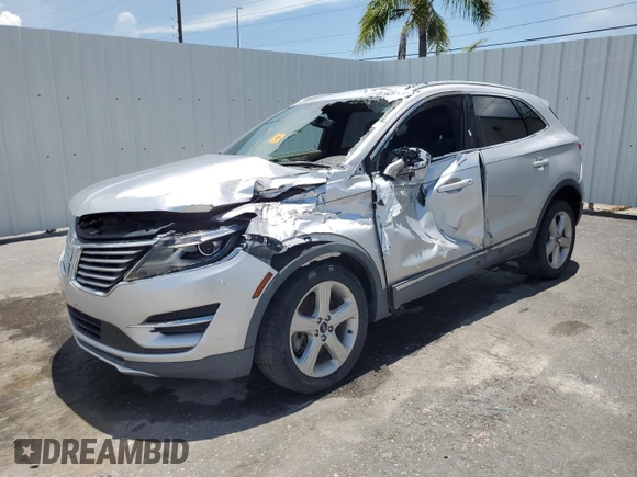 2018 Lincoln MKC Premiere with VIN 5LMCJ1D9XJUL01015, listed as a Copart auction lot 59870145 with 80,325 mi miles and Clean title. Bid and sale history available at DreamBid. Image 1.