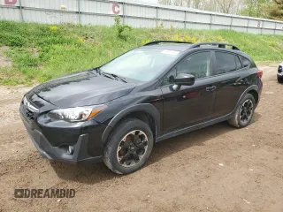 2021 Subaru Crosstrek Premium z VIN JF2GTAPC4M8359355, wystawiony jako Copart lot #55456115 z przebiegiem 55 040 mil mil oraz Czysty tytuł • Clean title. Historia ofert i sprzedaży dostępna na DreamBid. Obrazek 1.