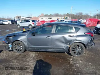 2024 Subaru Impreza RS with VIN JF1GUHJC0R8281361, listed as a IAAI auction lot 41576055 with 7,843 mi miles. Bid and sale history available at carsss.com. Image 14.