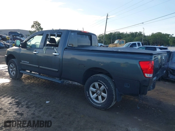 2010 Nissan Titan with VIN 1N6BA0FC1AN320629, listed as a IAAI auction lot 42491569 with 169,819 mi miles and . Bid and sale history available at DreamBid. Image 3.