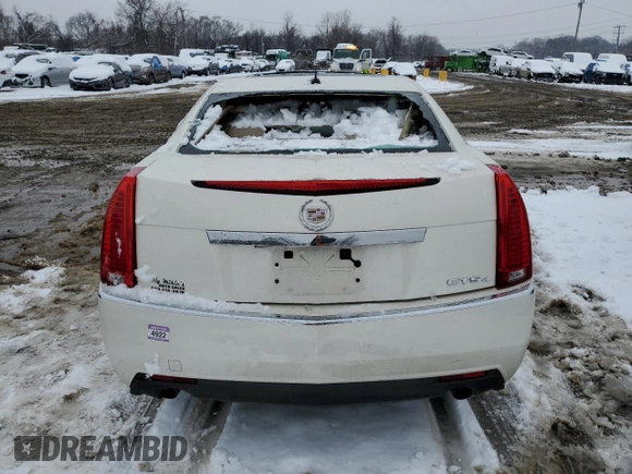 2008 Cadillac CTS AWD w/1SA with VIN 1G6DG577880210177, listed as a Copart auction lot 44884255 with 0 mi miles and Salvage Title. Bid and sale history available at carsss.com. Image 6.