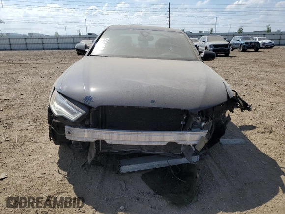 2015 Audi A6 Prestige with VIN WAUHGAFC8FN024576, listed as a Copart auction lot 56542995 with 92,279 mi miles and Salvage title. Bid and sale history available at DreamBid. Image 5.