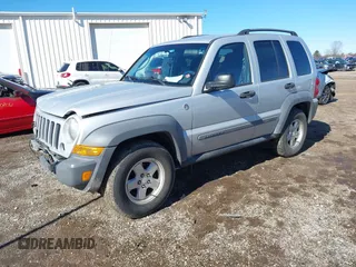 2005 Jeep Liberty Sport with VIN 1J4GL48K25W571751, listed as a IAAI auction lot 41735123 with 145,478 mi miles and . Bid and sale history available at DreamBid. Image 2.
