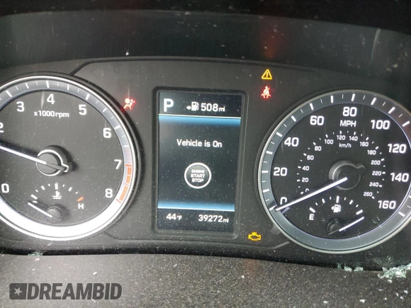 2018 Hyundai Sonata Limited with VIN 5NPE34AF0JH647302, listed as a Copart auction lot 51308135 with 39,272 mi miles and Salvage Title. Bid and sale history available at carsss.com. Image 9.