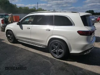 2021 Mercedes-Benz GLS 580 with VIN 4JGFF8GE5MA382613, listed as a Copart auction lot 67924164 with 56,527 mi miles and Salvage Title. Bid and sale history available at DreamBid. Image 2.