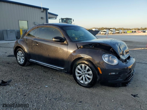 2019 Volkswagen Beetle S with VIN 3VWFD7AT1KM712367, listed as a Copart auction lot 88307645 with 35,470 mi miles and Non Repairable. Bid and sale history available at carsss.com. Image 4.