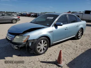 2008 Ford Taurus SEL with VIN 1FAHP24W48G157483, listed as a Copart auction lot 76822234 with 74,934 mi miles and Salvage Title. Bid and sale history available at carsss.com. Image 1.