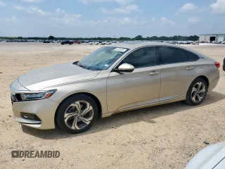 2019 Honda Accord EX-L with VIN 1HGCV1F55KA110242, listed as a Copart auction lot 60280325 with 42,002 mi miles and Clean title. Bid and sale history available at DreamBid. Image 1.